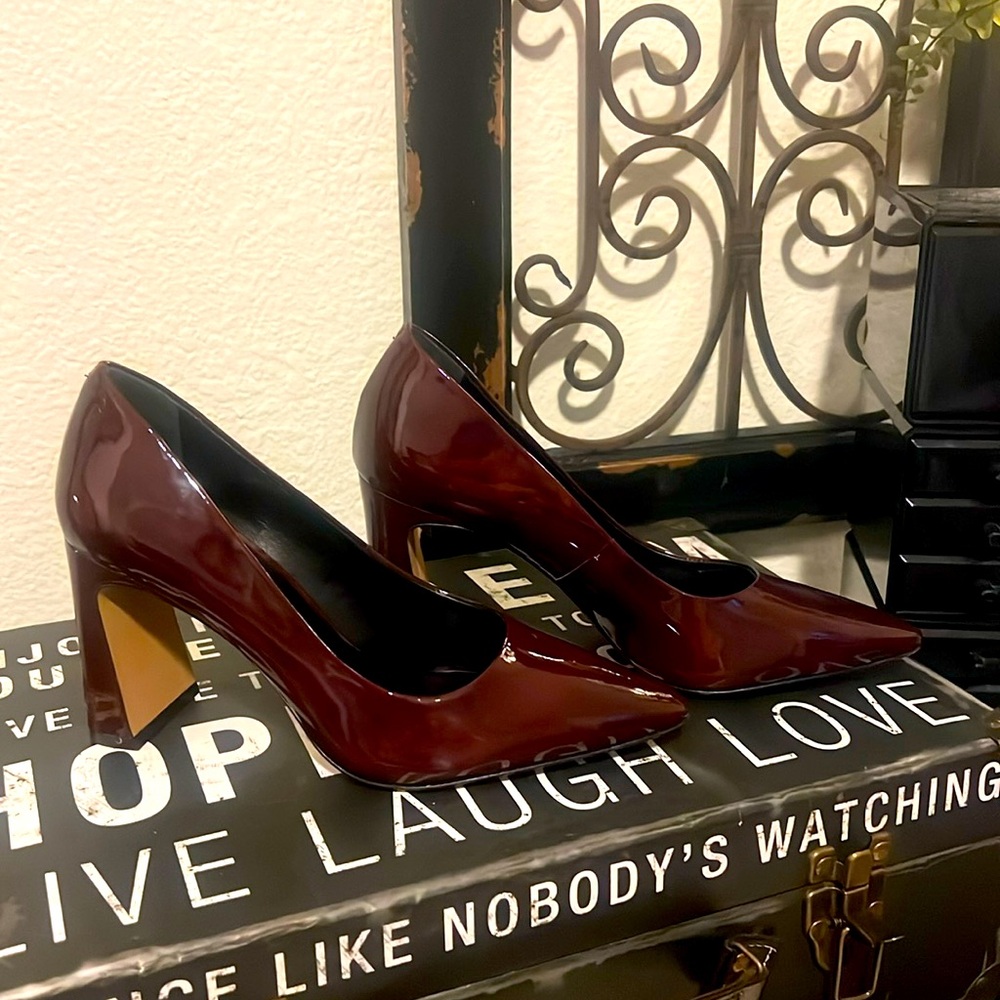 Vince Camuto Rich Chocolate Wedge High Heal